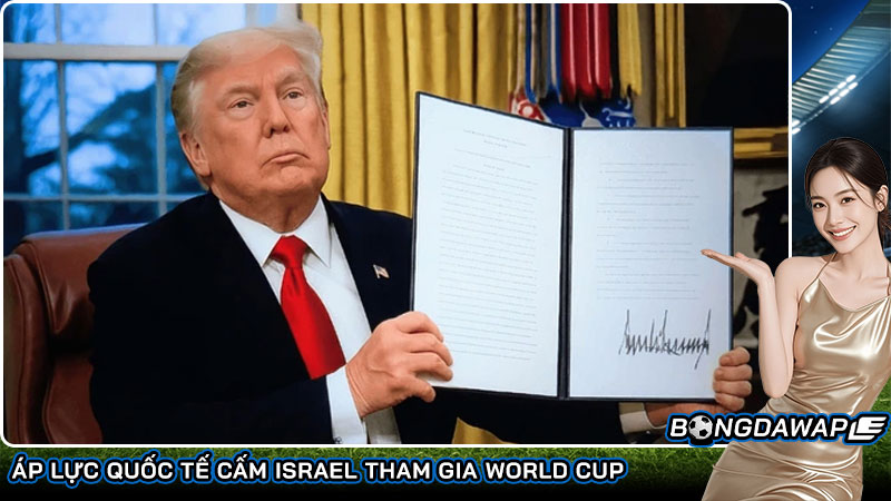 Áp lực quốc tế cấm Israel tham gia World Cup